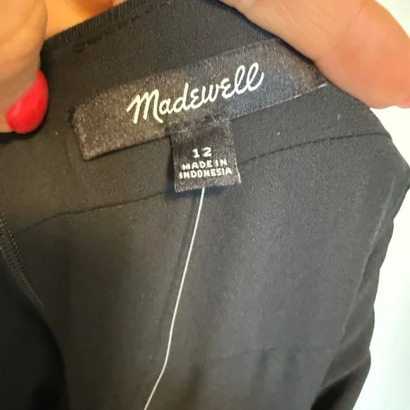 Madewell Black Strappy Jumpsuit - Picture 9 of 10